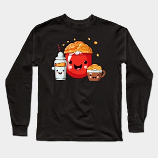 Kawaii  junk food T-Shirt cute  funny Long Sleeve T-Shirt